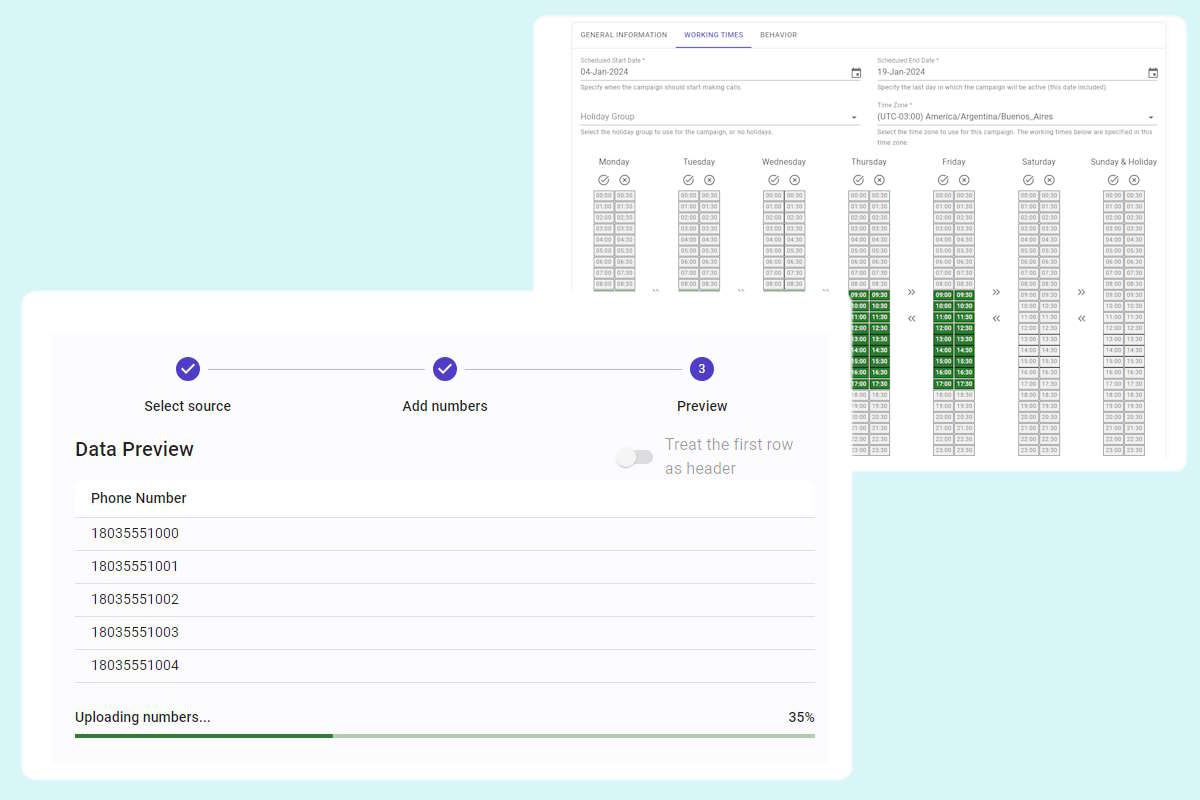 screenshot of SIP Caller